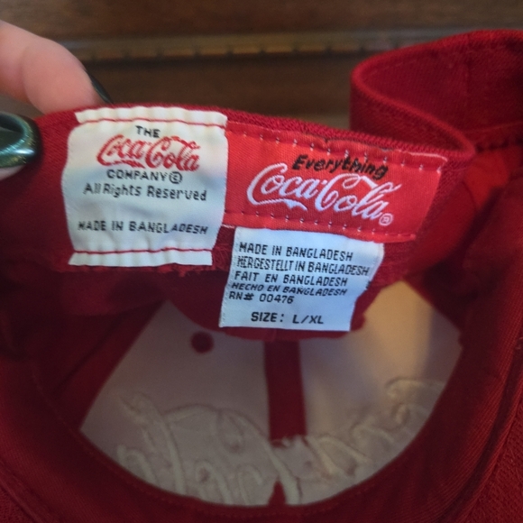 Coca-Cola Distributors Hat Size L/XL Atlanta, Georgia - Picture 4 of 5
